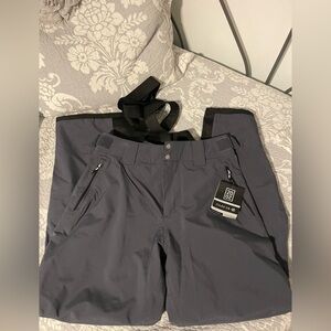 Dare 2B Anniversary Edition Snow Pants in Ebony Grey, size medium